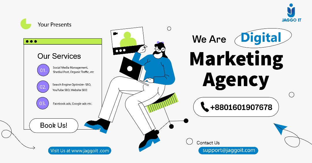 JaggoIT's tweet photo. Take your digital presence to the next level with Jaggo IT. Our expert team will help you stand out from the crowd and reach your target audience effectively. 

Visit Our Website: https://t.co/TJX1uulDRT

#JaggoIT #digitalmarketing #onlinestrategy https://t.co/ugeTnrmnNd