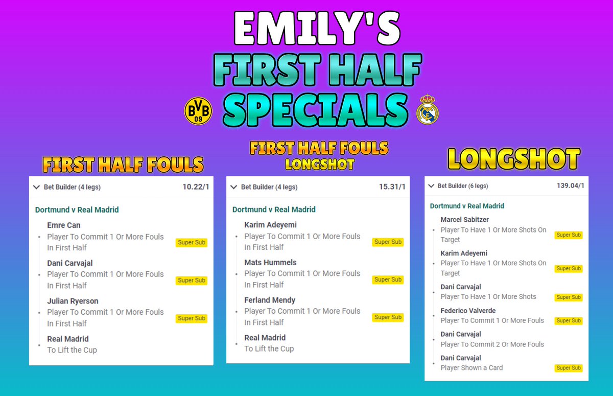 Emily’s Football Tips tweet media
