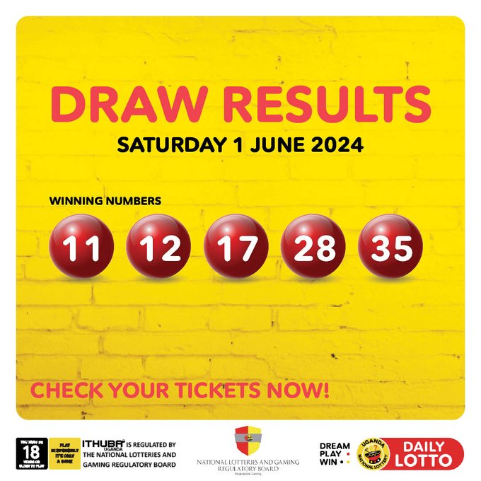Draw Results for (01/06/2024)