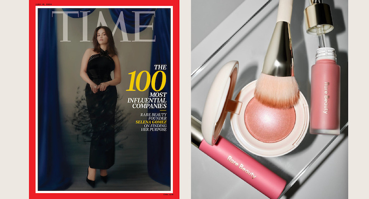 BeautyPackaging's tweet photo. Selena Gomez's Rare Beauty has been named on the 'Time100' list as one of the Most Influential People and Most Influential Companies.
➡️https://t.co/rTLGKnrejw
#beautynews #rarebeauty #beautypackaging https://t.co/SZGG0uCtGO