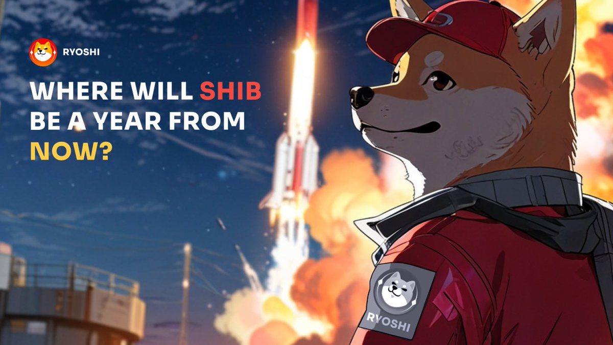 Where will $SHIB be a year from now? ⏳

The #SHIBARMY's overarching goal is push mass adoption of the greatest meme ever created

#WeAreAllRyoshi 🐾