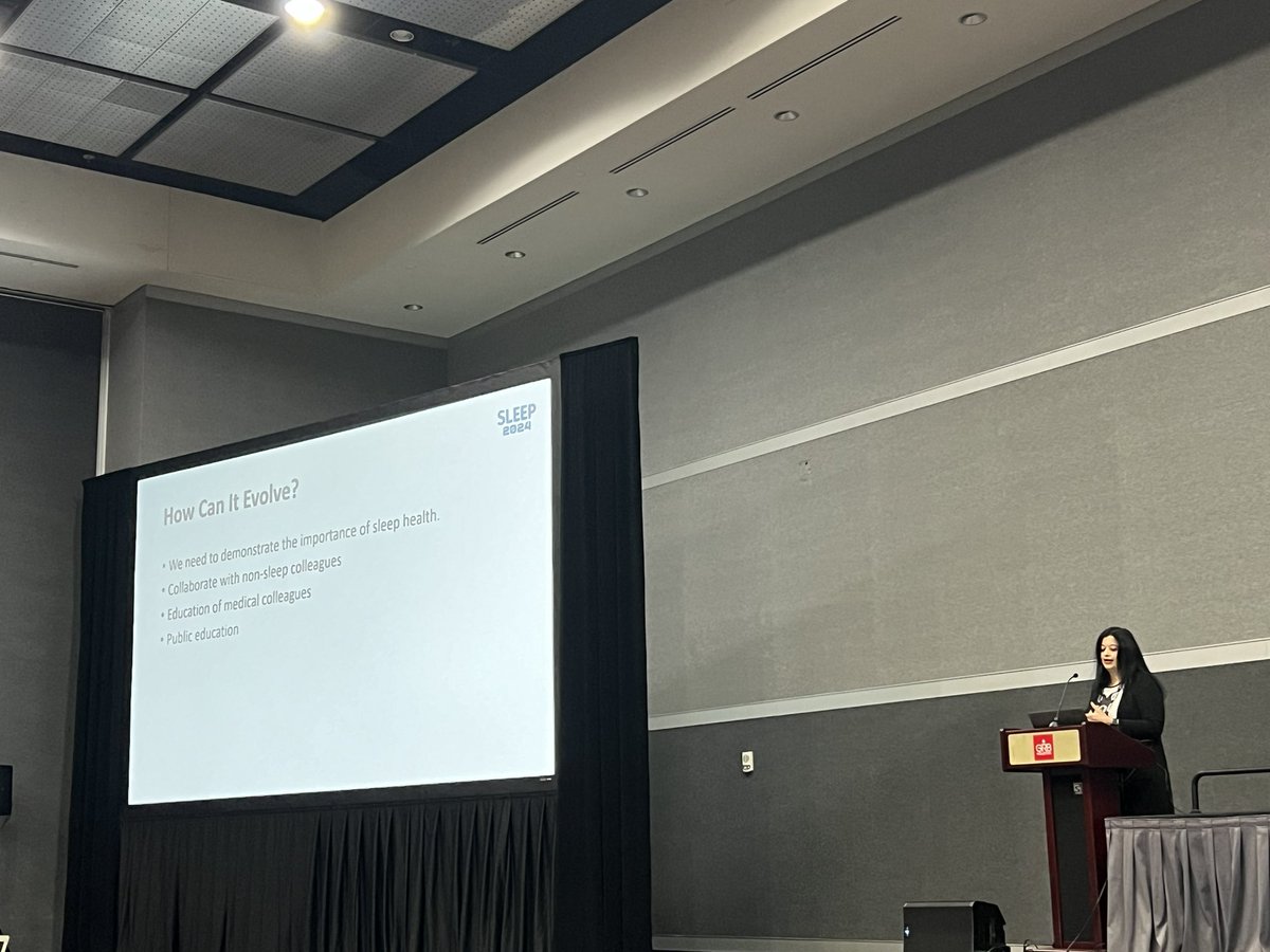 Embracing technology to evolve our field -<a href="/sleepdoc5/">Seema Khosla, MD FCCP FAASM</a>, as always, did an awesome job setting the stage for the future! #sleep2024