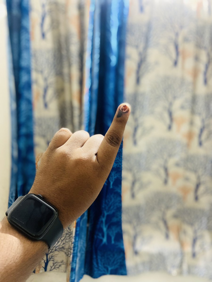 Kanishth23's tweet image. Drove 160 Kms to cast my vote. Single vote and total driving 320 kms in single day. 

And this is not too much. Your each vote counts.

#7thPhaseElection 
#election2024 #INDIA #DEMOCRACY #Vote