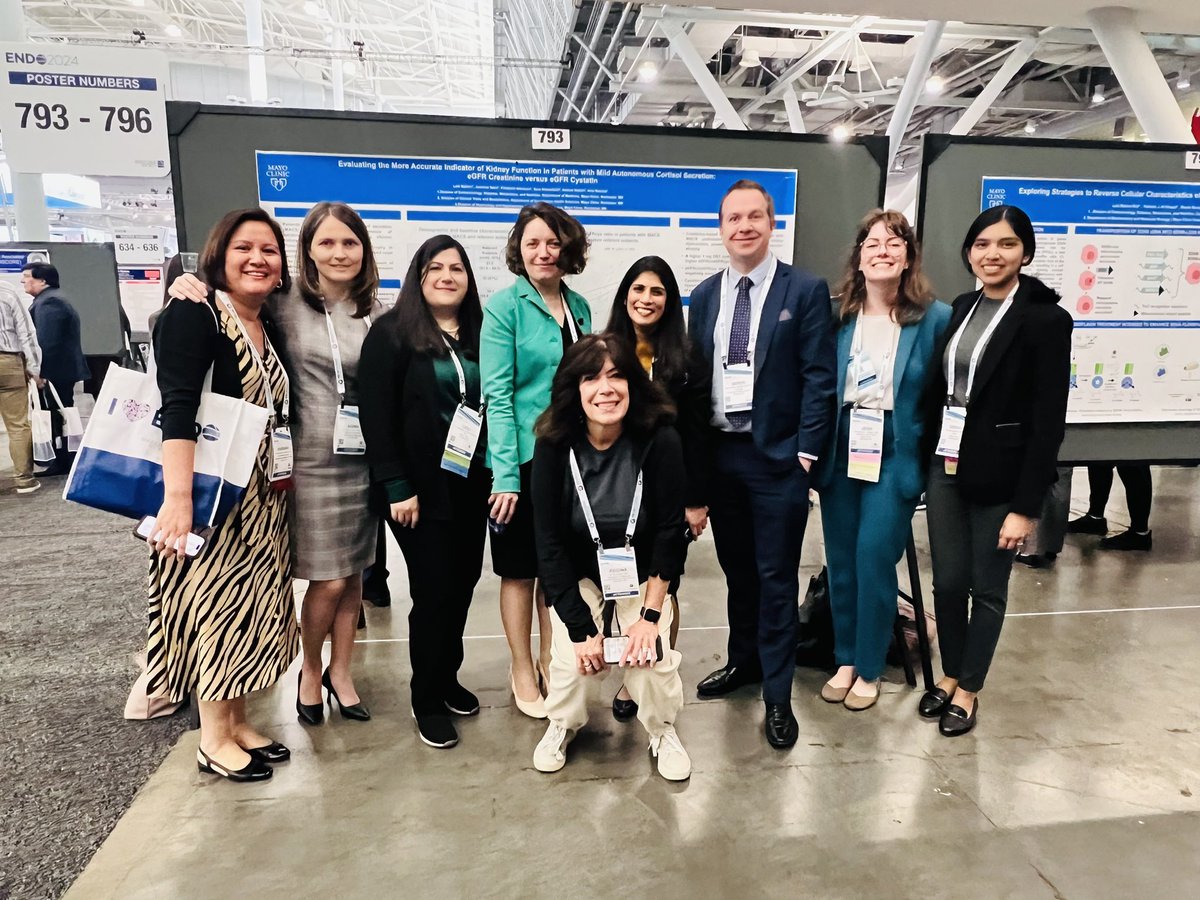 So much fun to see our Mayo family and fellows @ Endo2024