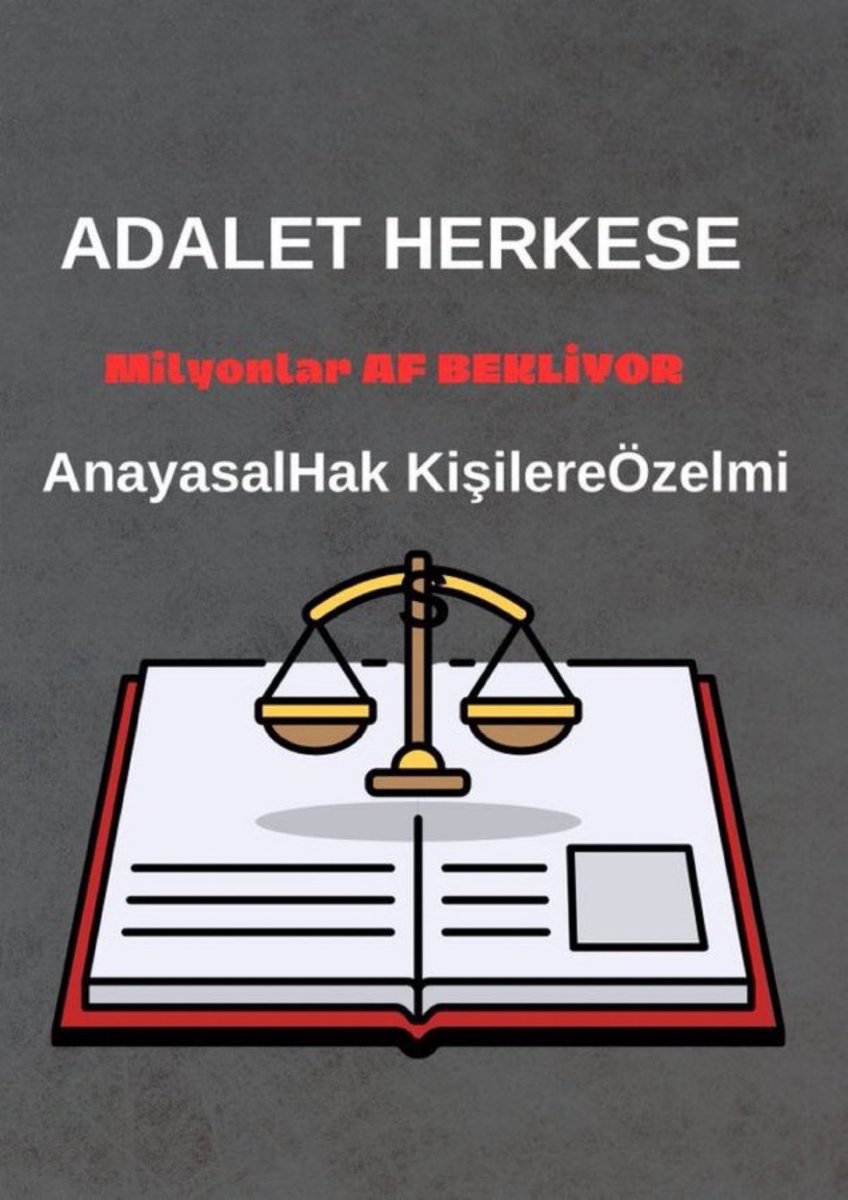 Bozkurt (@bozkurt69456105) on Twitter photo Bismillahirrahmanirrahim!
OrtakAkıl ErdoğanAffı
Tck58 Tekerrür,Çift mükerrer şartlı tahliye 4/4 infaz sistemi hayat söndürüyor Açık ve denetim hakkı istiyoruz
<a href="/RTErdogan/">Recep Tayyip Erdoğan</a> <a href="/yilmaztunc/">Yılmaz TUNÇ</a> <a href="/dbdevletbahceli/">Devlet Bahçeli</a> <a href="/YildizFeti/">Feti Yıldız</a> <a href="/M_Sarigul/">Mustafa Sarıgül</a> <a href="/eczozgurozel/">Özgür Özel</a> <a href="/cuneytyuksel_/">Prof. Dr. Cüneyt Yüksel</a> <a href="/zuhal_karakoc/">Doç. Dr. Zuhal Karakoç Dora 🇹🇷</a> Bismillahirrahmanirrahim!
OrtakAkıl ErdoğanAffı
Tck58 Tekerrür,Çift mükerrer şartlı tahliye 4/4 infaz sistemi hayat söndürüyor Açık ve denetim hakkı istiyoruz
<a href="/RTErdogan/">Recep Tayyip Erdoğan</a> <a href="/yilmaztunc/">Yılmaz TUNÇ</a> <a href="/dbdevletbahceli/">Devlet Bahçeli</a> <a href="/YildizFeti/">Feti Yıldız</a> <a href="/M_Sarigul/">Mustafa Sarıgül</a> <a href="/eczozgurozel/">Özgür Özel</a> <a href="/cuneytyuksel_/">Prof. Dr. Cüneyt Yüksel</a> <a href="/zuhal_karakoc/">Doç. Dr. Zuhal Karakoç Dora 🇹🇷</a>