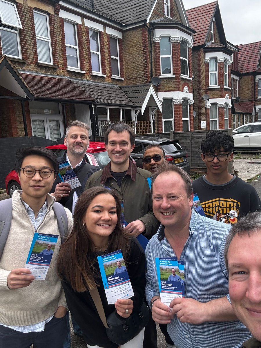 Cheers team!  We’ll be out across #Bromley &amp; #BigginHill again tomorrow!