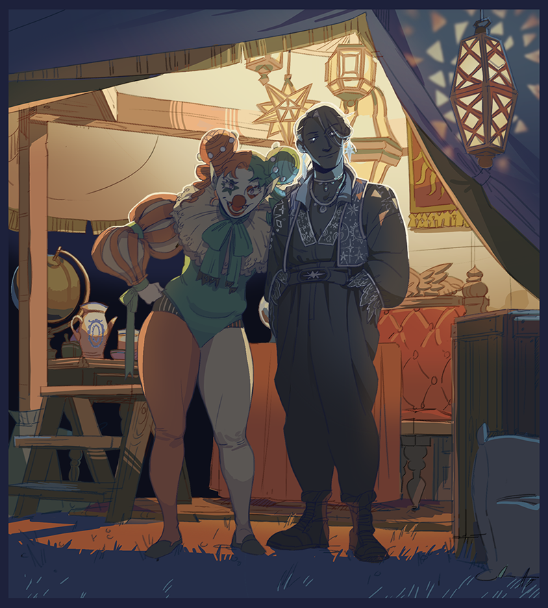 liarsidol's tweet photo. dnd* witchlight party as street fashion photography https://t.co/48vqsSaQxQ