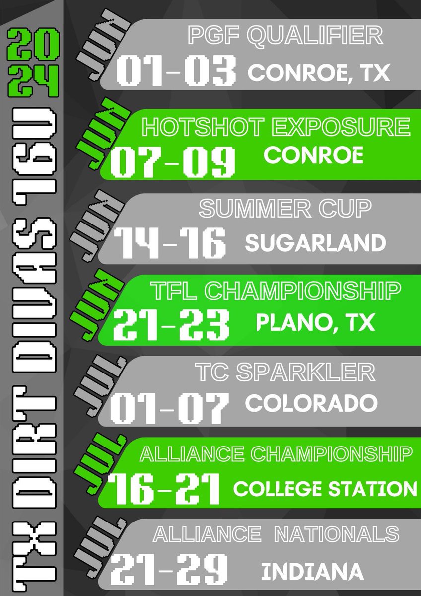 Rolling back into summer ball! Come see us!