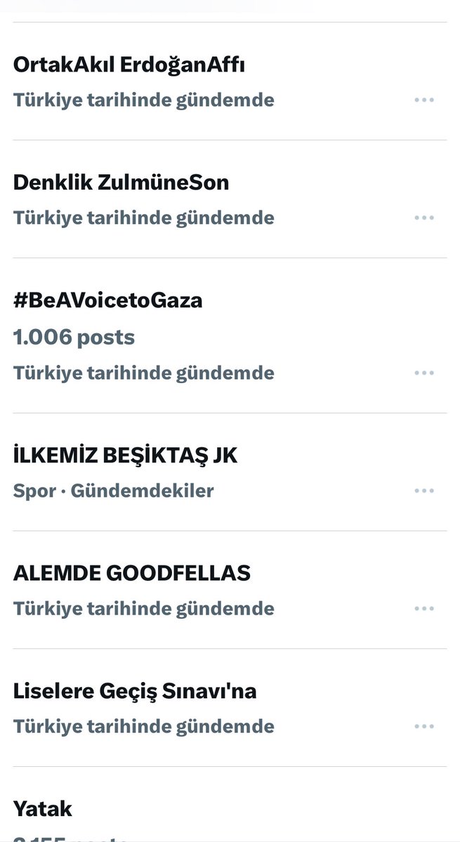 Arkadaşlar süpersiniz birinci sıradayız yüklenin hedef 100.000 tweet!

OrtakAkıl ErdoğanAffı