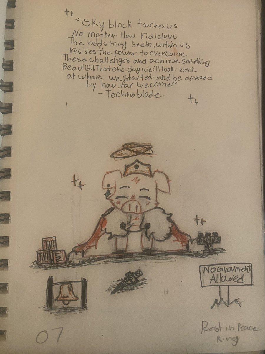wolfie40427179's tweet photo. Missing forever 

Happy Birthday Techno
#Technoblade25 #technobladefabart https://t.co/K8coOzrr5S