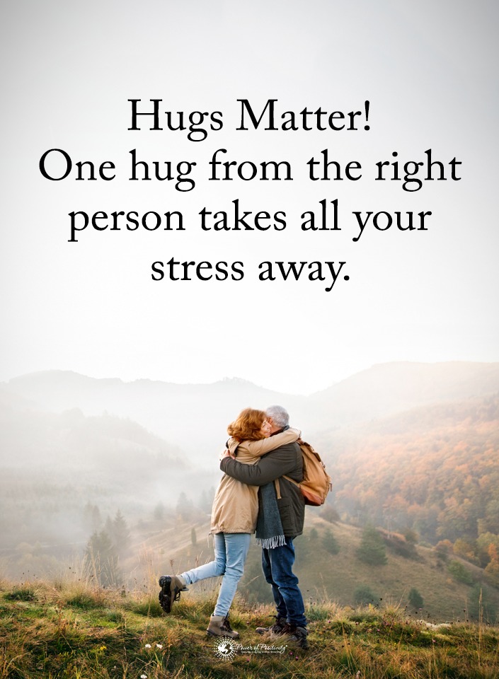 #Hugs matter
