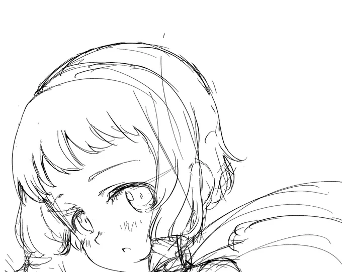 とりあえず樹ちゃんラフったので寝よう
明日は満開衣装の資料探しから… 