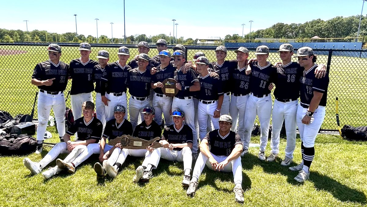 <a href="/KingsParkBSB/">Kings Park Baseball</a> <a href="/coach_abreu_kp/">Coach_Abreu_KP</a> Congratulations <a href="/SectXISuffolk/">SectionXI</a> LI Champions ⚾️⚾️⚾️ #KPPride #Kingsmen #KingsParkBaseball #KingsPark <a href="/KPSchools/">Kings Park CSD</a>