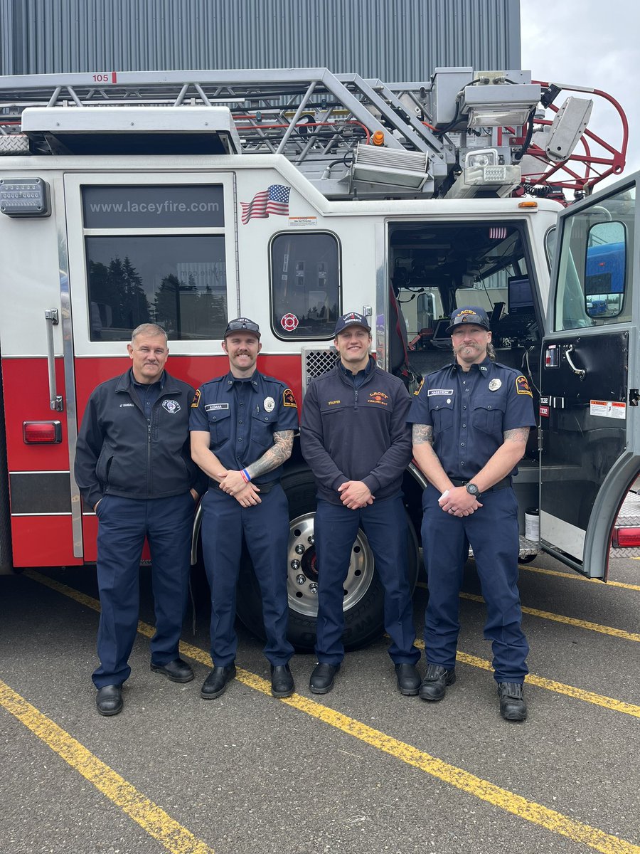 LaceyFireDist3's tweet image. This week, our crews supported some amazing @NTPSnews Champions, trained with SORT practicing elevator rescue AND our South Sound Recruit Academy learned that water is wet… #AwesomeWeek