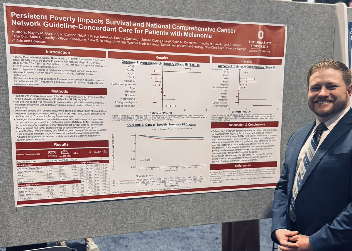 Joal Beane (@joal_beane) on Twitter photo Well done <a href="/Hayley_Dunlop/">Hayley Dunlop</a> on this important work! She couldn’t present bc she is out of the country on a <a href="/FulbrightPrgrm/">The Fulbright Program</a> fellowship. #ASCO2024 #rockstar <a href="/SocSurgOnc/">Society of Surgical Oncology</a> <a href="/OSUCCC_James/">The James</a> <a href="/OhioStateMed/">The Ohio State University College of Medicine</a> Well done <a href="/Hayley_Dunlop/">Hayley Dunlop</a> on this important work! She couldn’t present bc she is out of the country on a <a href="/FulbrightPrgrm/">The Fulbright Program</a> fellowship. #ASCO2024 #rockstar <a href="/SocSurgOnc/">Society of Surgical Oncology</a> <a href="/OSUCCC_James/">The James</a> <a href="/OhioStateMed/">The Ohio State University College of Medicine</a>