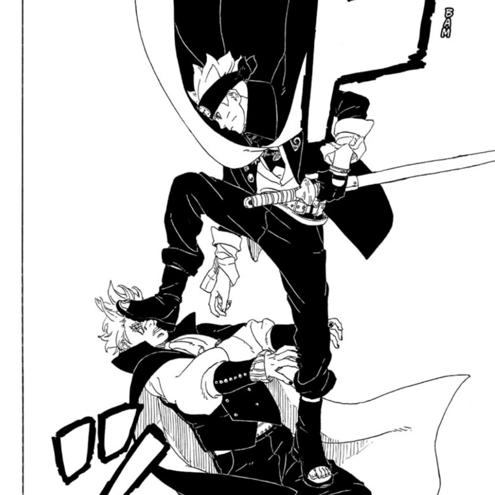 Code5629's tweet image. Boruto stomping on midruto?W💯💯💯