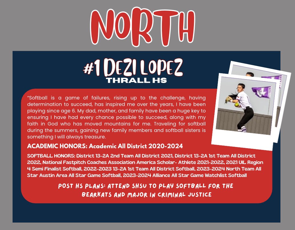 AustinAreaAllS1's tweet image. 🚨🚨Introducing the North Team 🚨🚨

Stay tuned every day for more introductions! 5 days and counting!