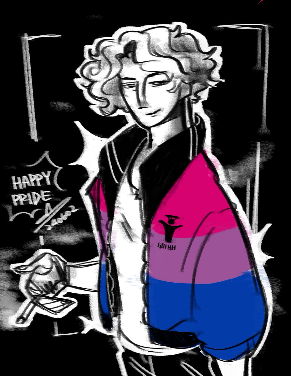 the bisexual swagger of a man named cahara

happy pride month.