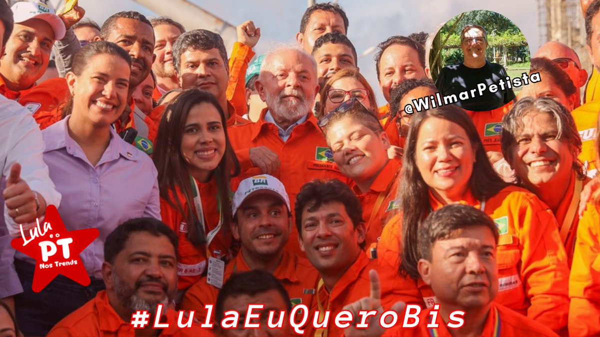 @WilmarPetista @LulaOficial Boa Tarde 🌞 Wilmar. Bom Sábado Companheir@s 💫🌟🚩❤ #LulaEuQueroBis @PTnaCamara @PTnoSenado @ptbrasil