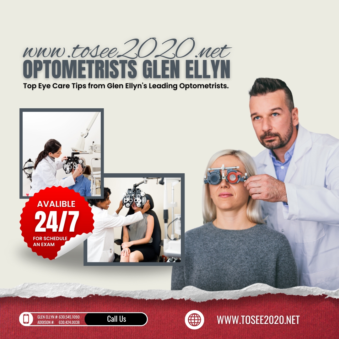 tosee2020's tweet image. Discover the best eye care tips from Glen Ellyn's leading optometrists! Keep your vision sharp and healthy with expert advice. #EyeCare #HealthyVision #OptometryTips #GlenEllyn #EyeHealth

Glen Ellyn #: 630.545.1090 
Addison #:     630.424.0038 
Visit : tosee2020.net/top-optometris…