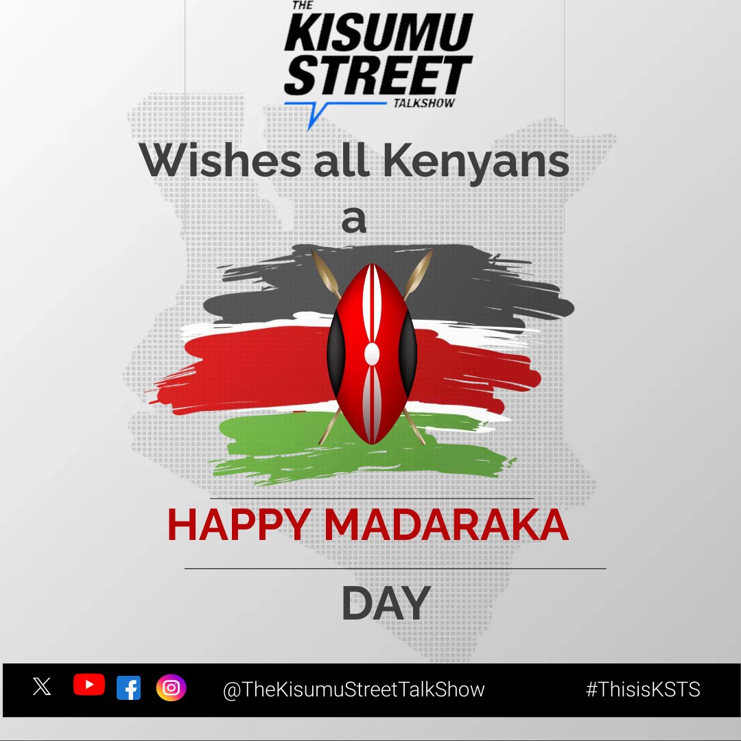 Happy Madaraka Day! #ThisisKSTS