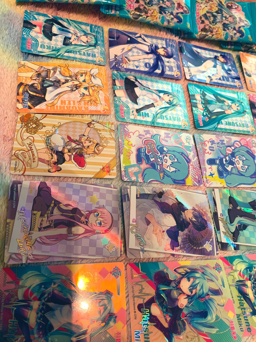 it is Kayou Hatsune Miku trading cards BP card is 1:200 rate so