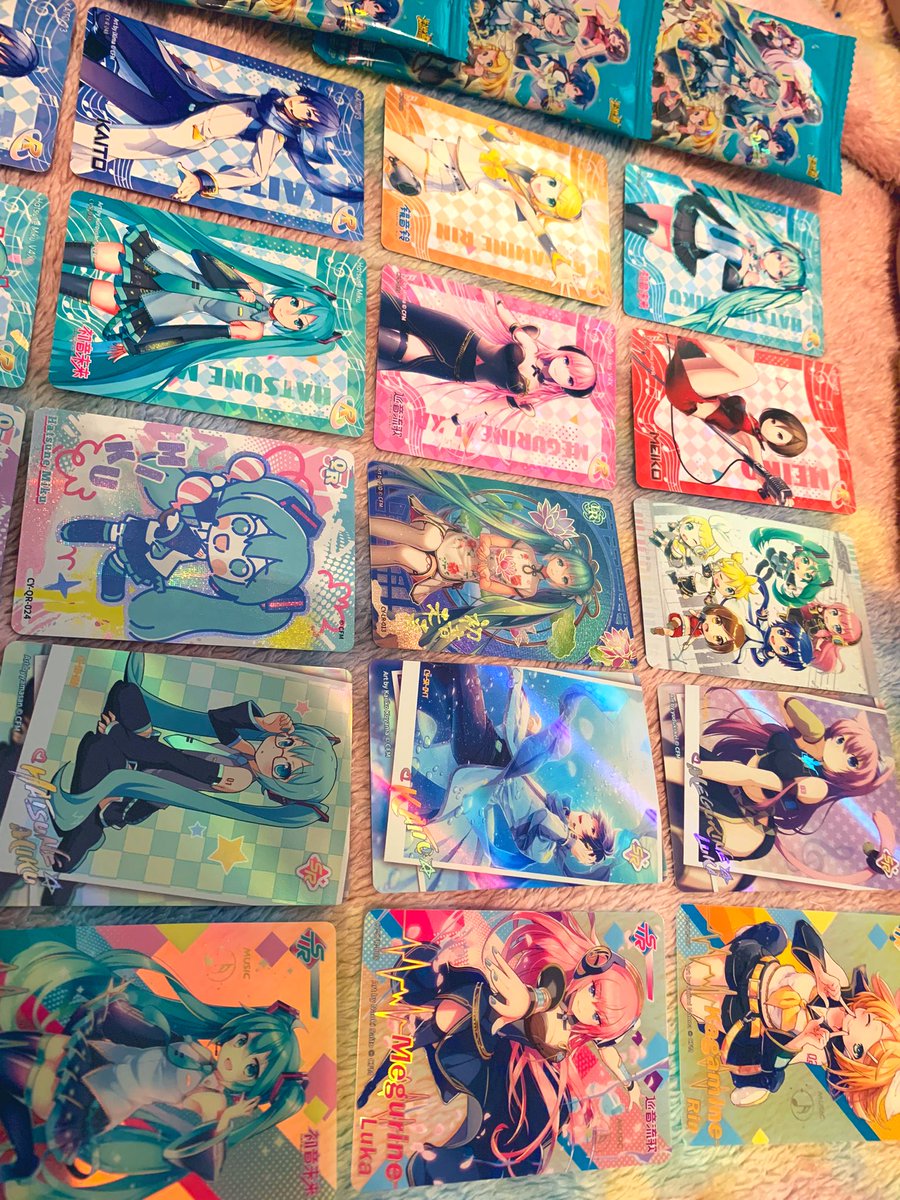 it is Kayou Hatsune Miku trading cards BP card is 1:200 rate so