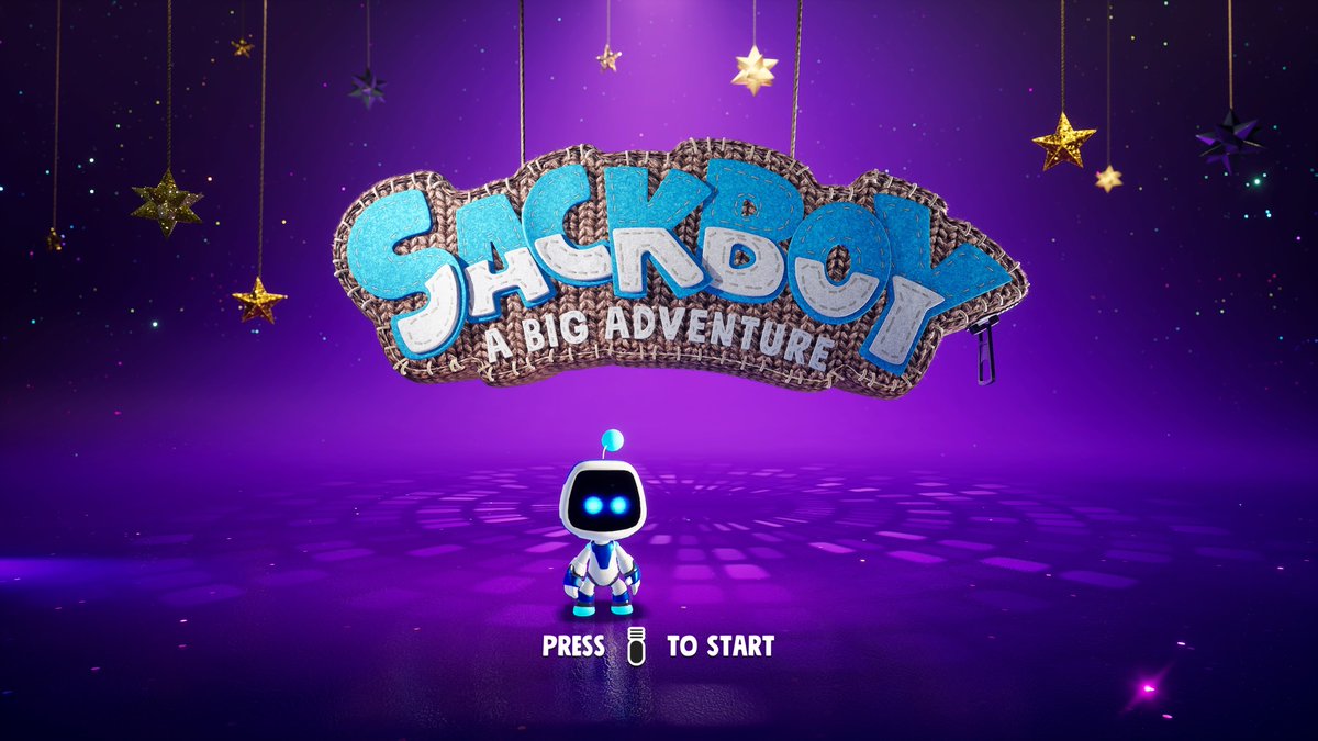 ChrisHarte7's tweet photo. In celebration of Astro Bot π€ I decided to play some Sackboy as SackBot today!!.. ππ½ #PS5 #SackBoy #ABigAdventure #SackBot https://t.co/VTmm3koHTU