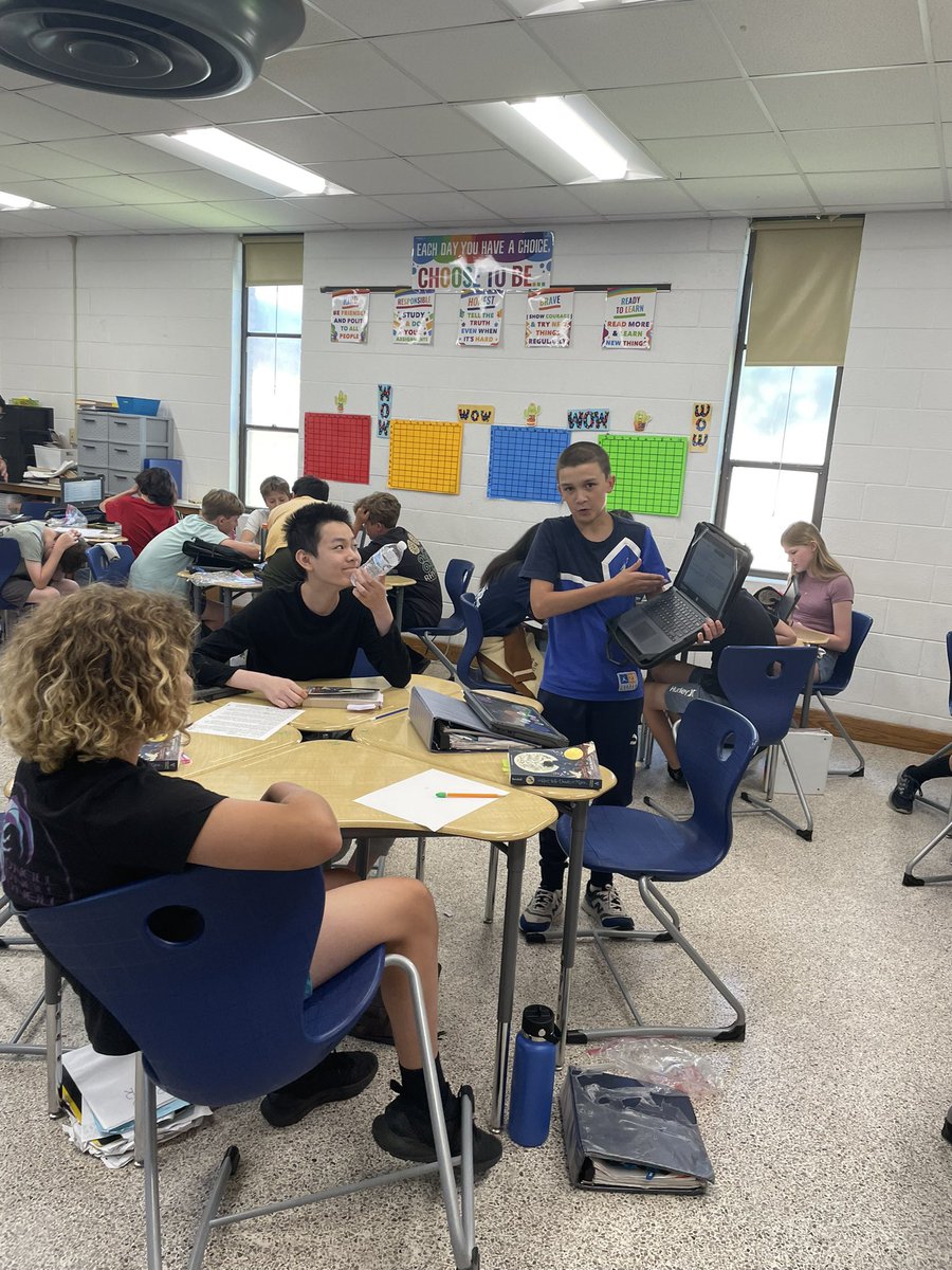 Literature Circles are underway for 7 different novels! <a href="/IMSEagles/">Independence Eagles</a>