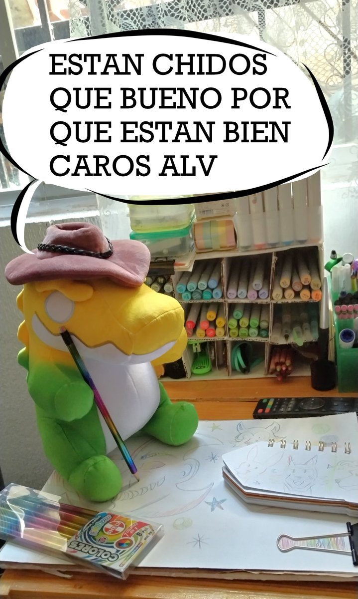 comickokishin's tweet photo. YA ME Llegaron mis lápices arcoíris justo para el mes g3 i , mi idea era hacer un boceto diario de un personaje Lgbt pero alv no CREO PODER POR TIEMPO #COLORES #arcoriris #MesDelOrgullo #junio #amazon https://t.co/nwFn4ZcOkU