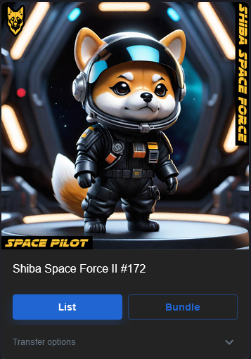 ShibaSpaceForce's tweet photo. Shiba Space Force Series 1 has officially minted out! Wow, a whole lot of mints in one small amount of time. Anything is possible with teamwork and based holders/investors. Staking for BONE and LEASH incoming! Congrats everyone! Big things ahead! WAGMI! https://t.co/dxI7WhofLa