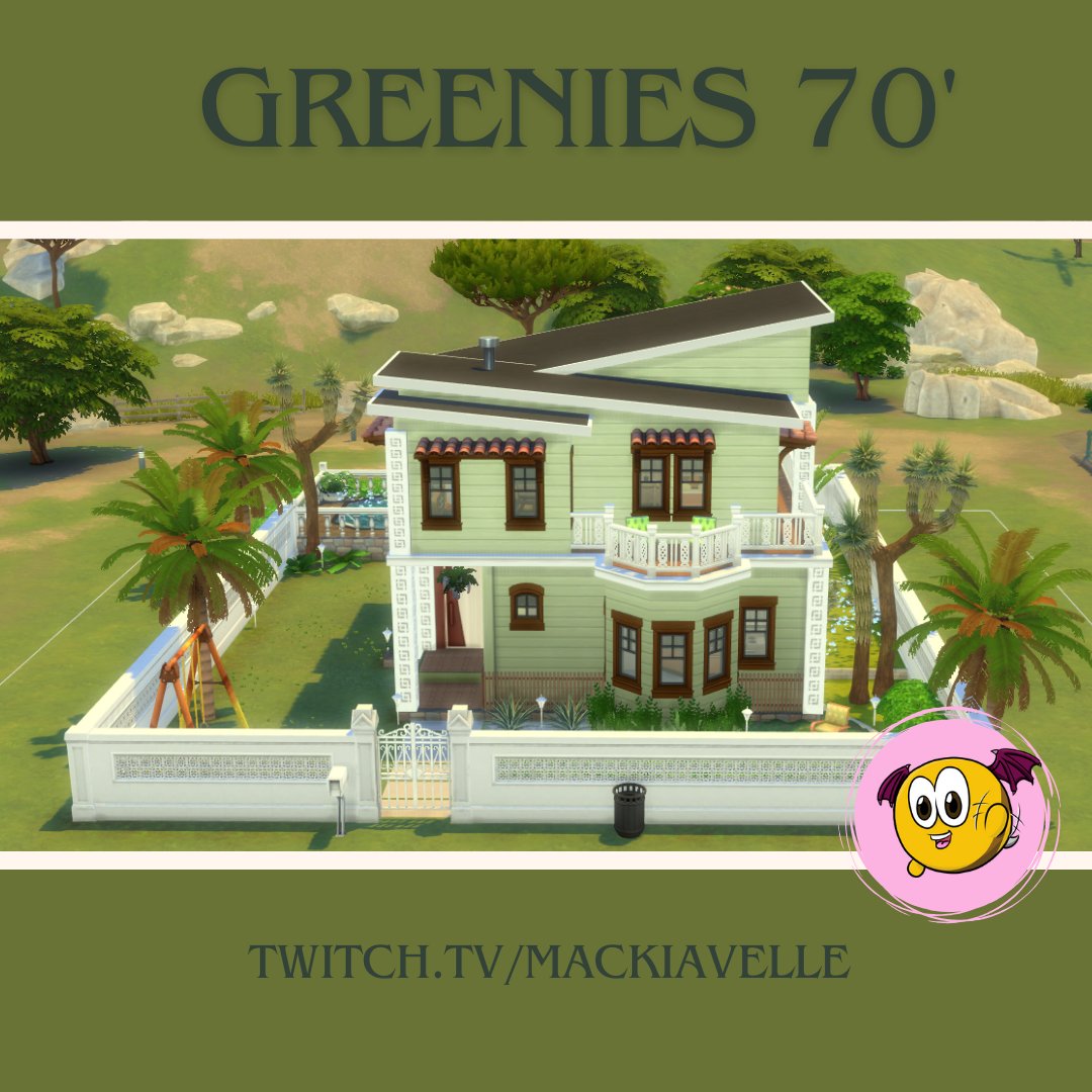MackiavelleFr's tweet photo. Coucou les Pipous !
Je vous présente quelques pièces pour le challenge de @greenstorm093 ☀️
Terrain: 30x30 
-> https://t.co/8OnvIszk2G 
#sims4 #ShowUsYourBuilds @EAFrance
@LesSims @The_simslabs https://t.co/7IbMKeR17S