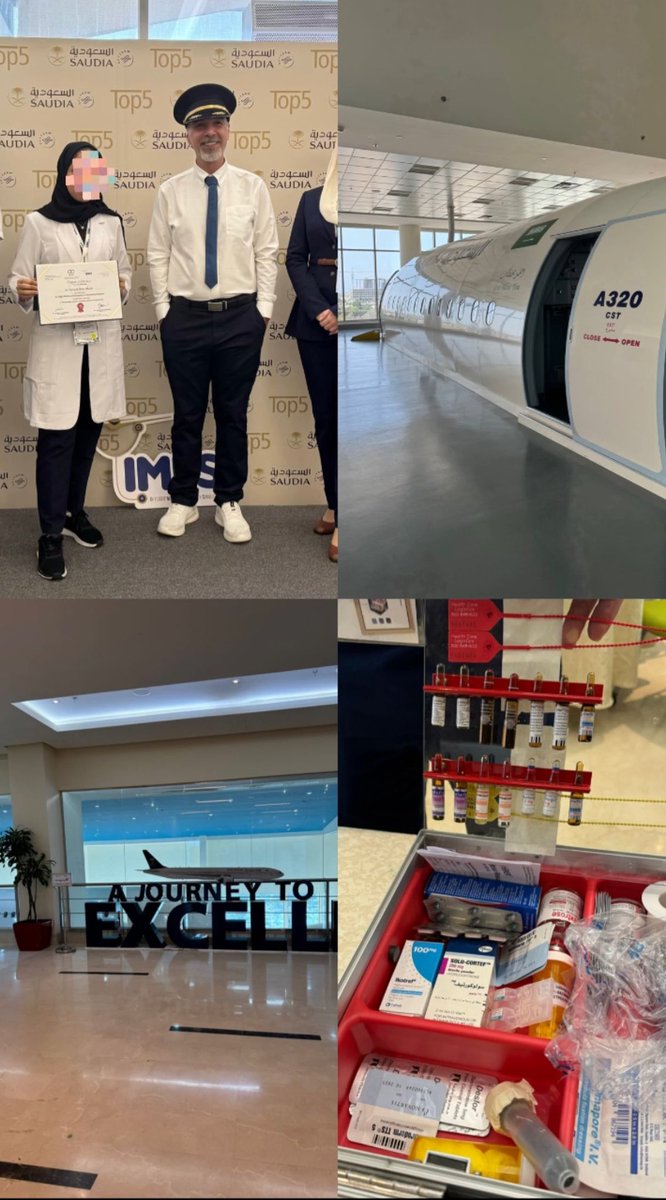 fatmah_sa20's tweet image. What a great experience on how to deal with emergency situations on flight .
 I am Grateful to be a part of this course 🤍#IMES_course