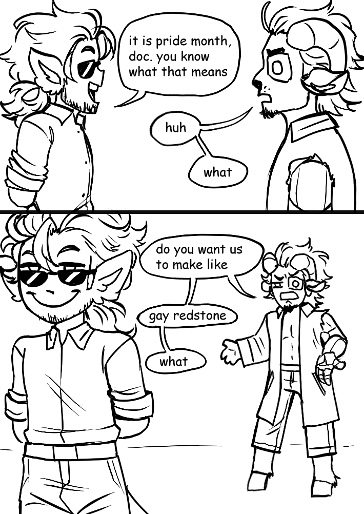 lem0n_rat's tweet photo. happy pride month part 2 

#hermittwt https://t.co/5slswF7TOu