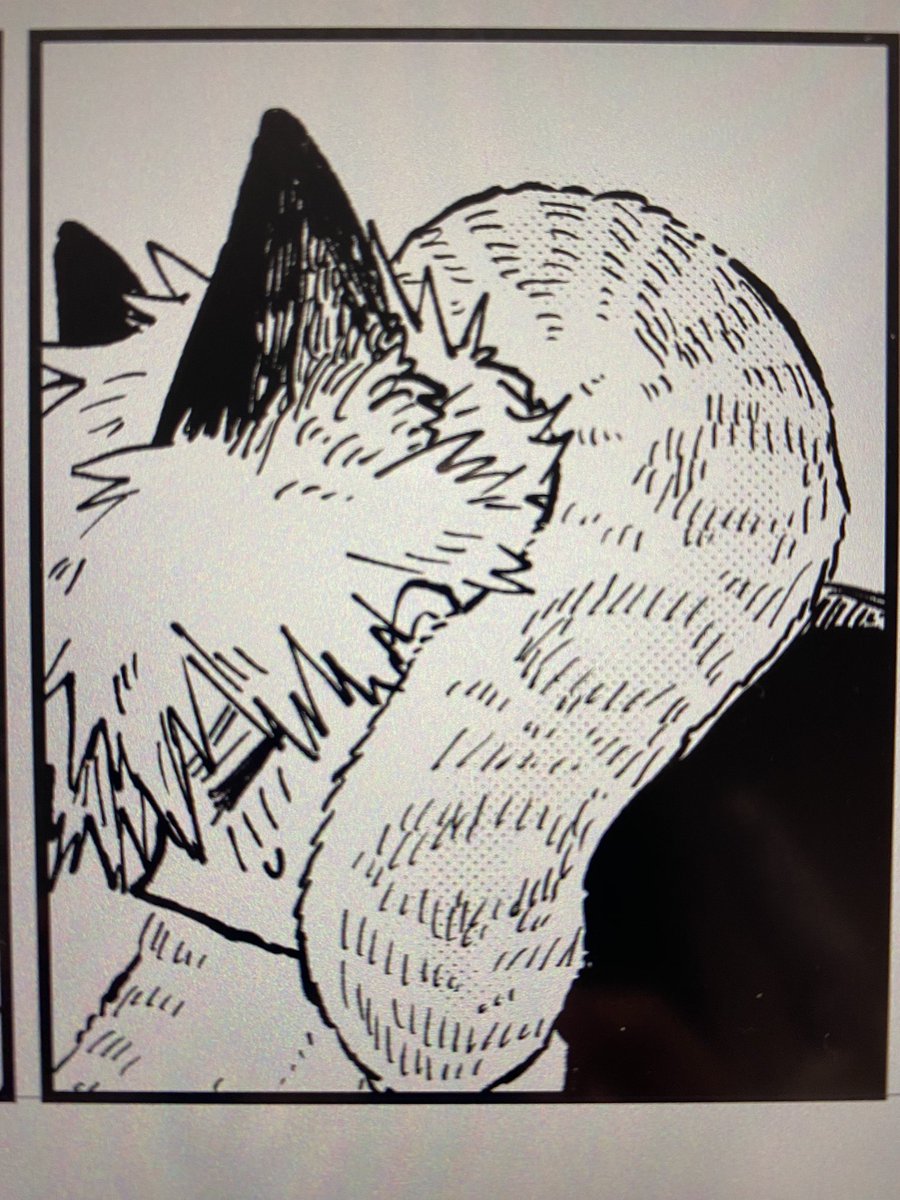 しっぽに巻きつかれるかつきくん 