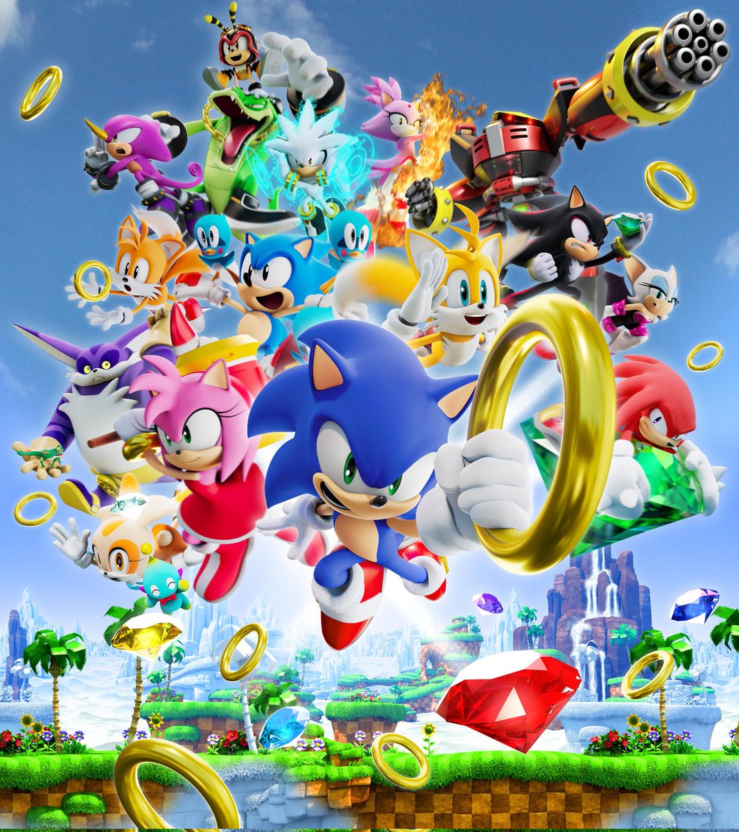 AndrewL89927506's tweet photo. If you're a fan of Sonic. You're also a fan of Dragon ball. https://t.co/wLx9cZrcQX