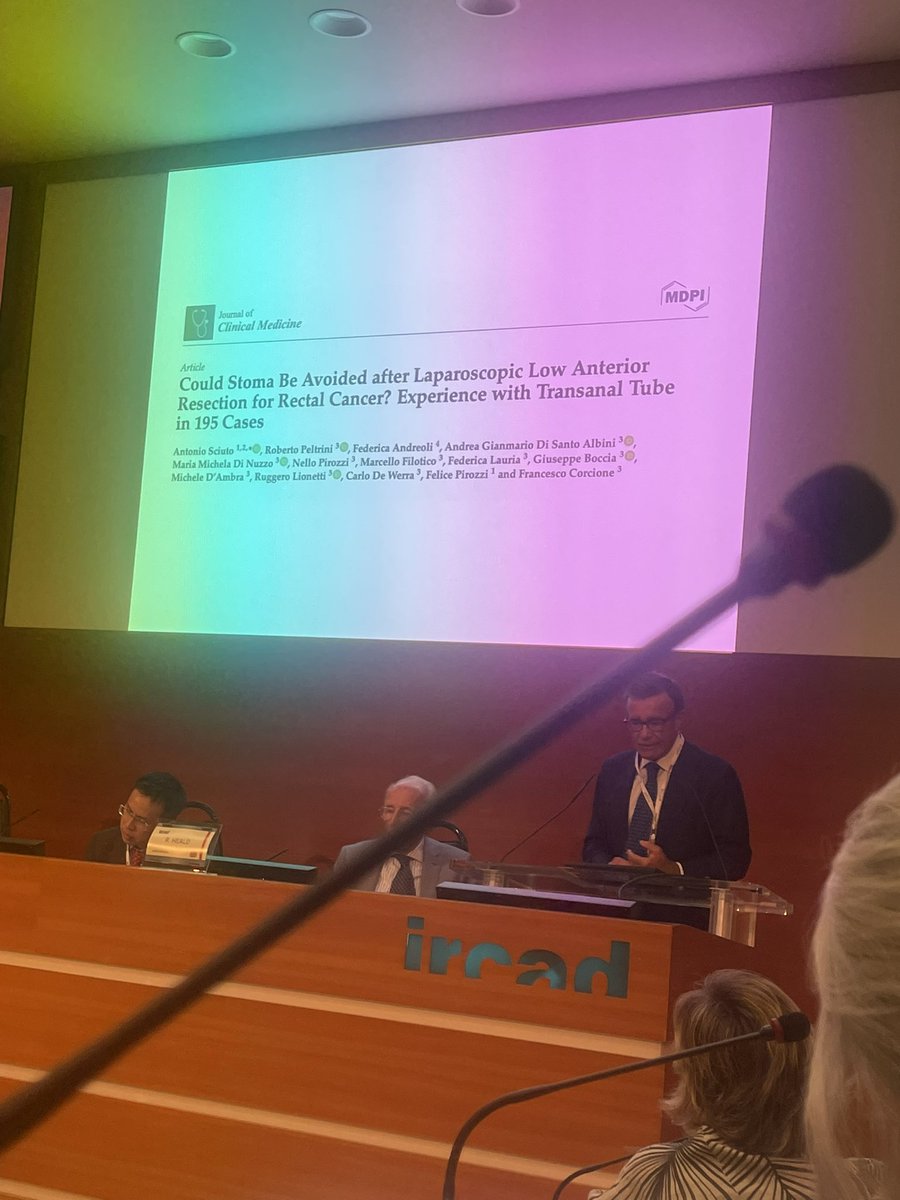 antoniofc79's tweet photo. excellent presentations of rectal cancer resection via Ta TME https://t.co/kCXVbkbDbx