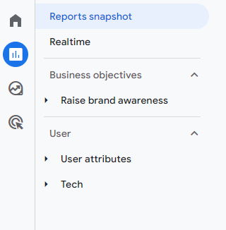 In GA4, after I set up the property & stupidly didn't click the 'Get Baseline Reports' - is there anyway to go restore those default reports? @googleanalytics #seo #ga4