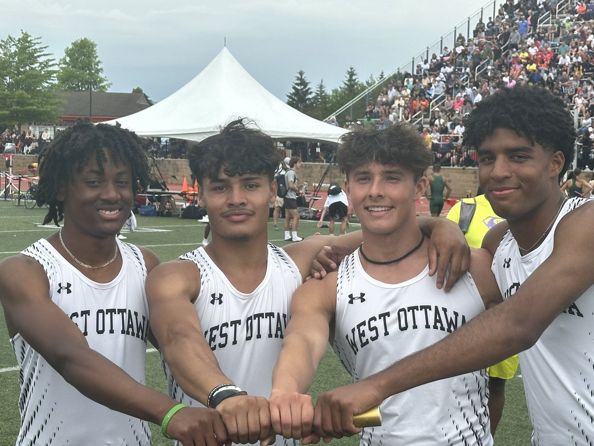 4x100 wins the State Title with a time of 41.35. #GoWO #29Sports1Team