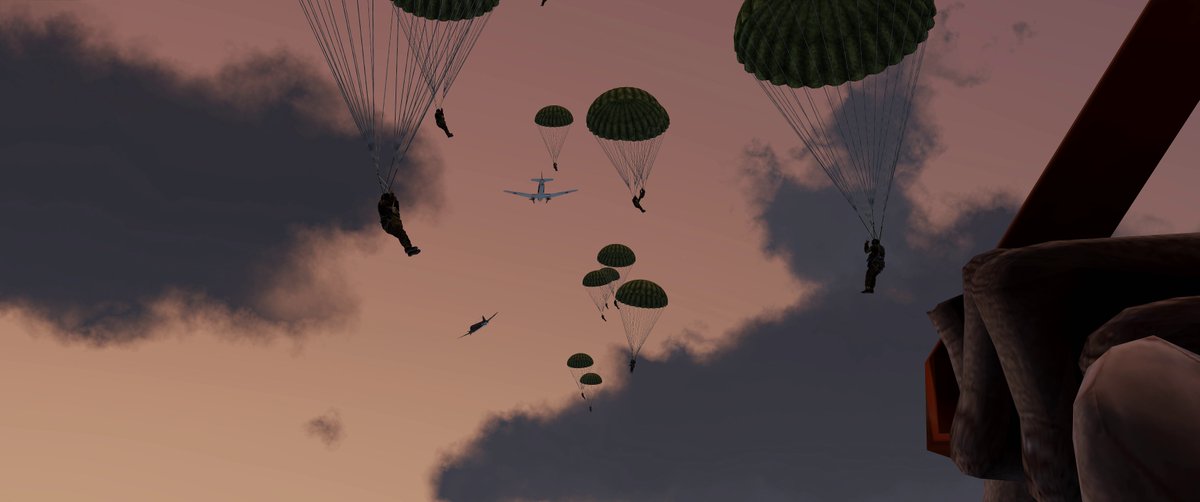 Red Devils is always recruiting.

After over 6 years, our focus remains on providing historical immersion; dropped in with time period equipment, tactics, terminology, and limited HUD elements.

Apply to join today: reddevilsarma.org/discord
#arma #arma3 #armamilsim #arma3unit