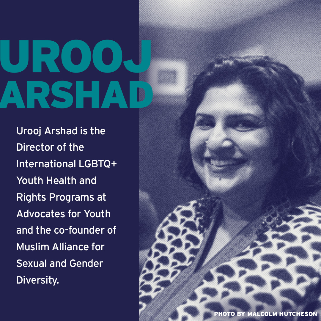 Church-state separation UNITES us for Pride Month! Arshad's dedicated her life’s work to creating safe spaces, both for herself and for the next generation of marginalized populations, be they LGBTQ+, Muslim, immigrant, or—like herself—all three.