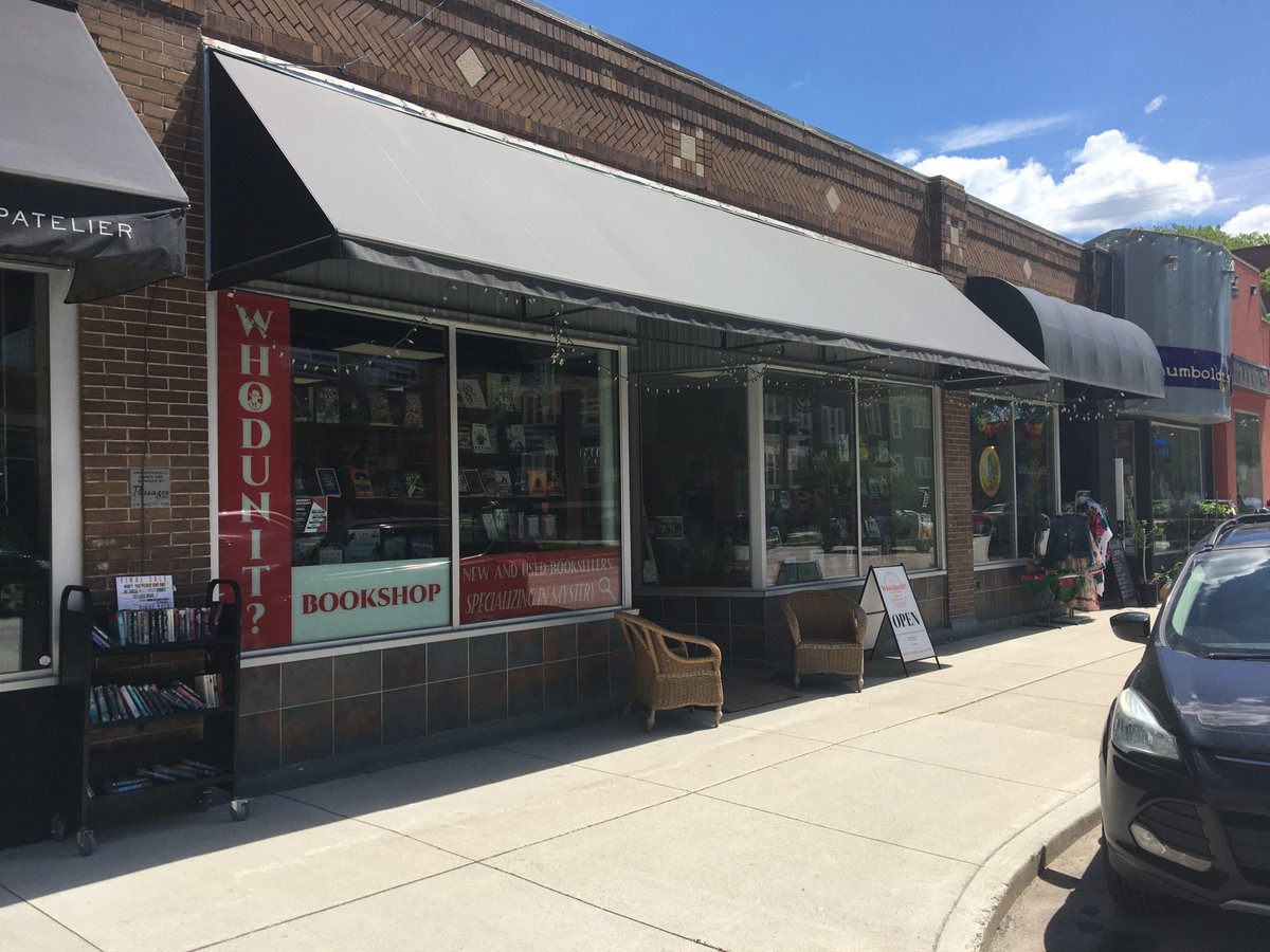17 years ago, on 06/01/07, was the Bumsteds first day in @whodunitbookstore !!! There has been a whole lot that has happened between then &amp; now, but we are so thankful to all who have joined us for even a part of that journey. 
We’d love to know if you remember your first time!