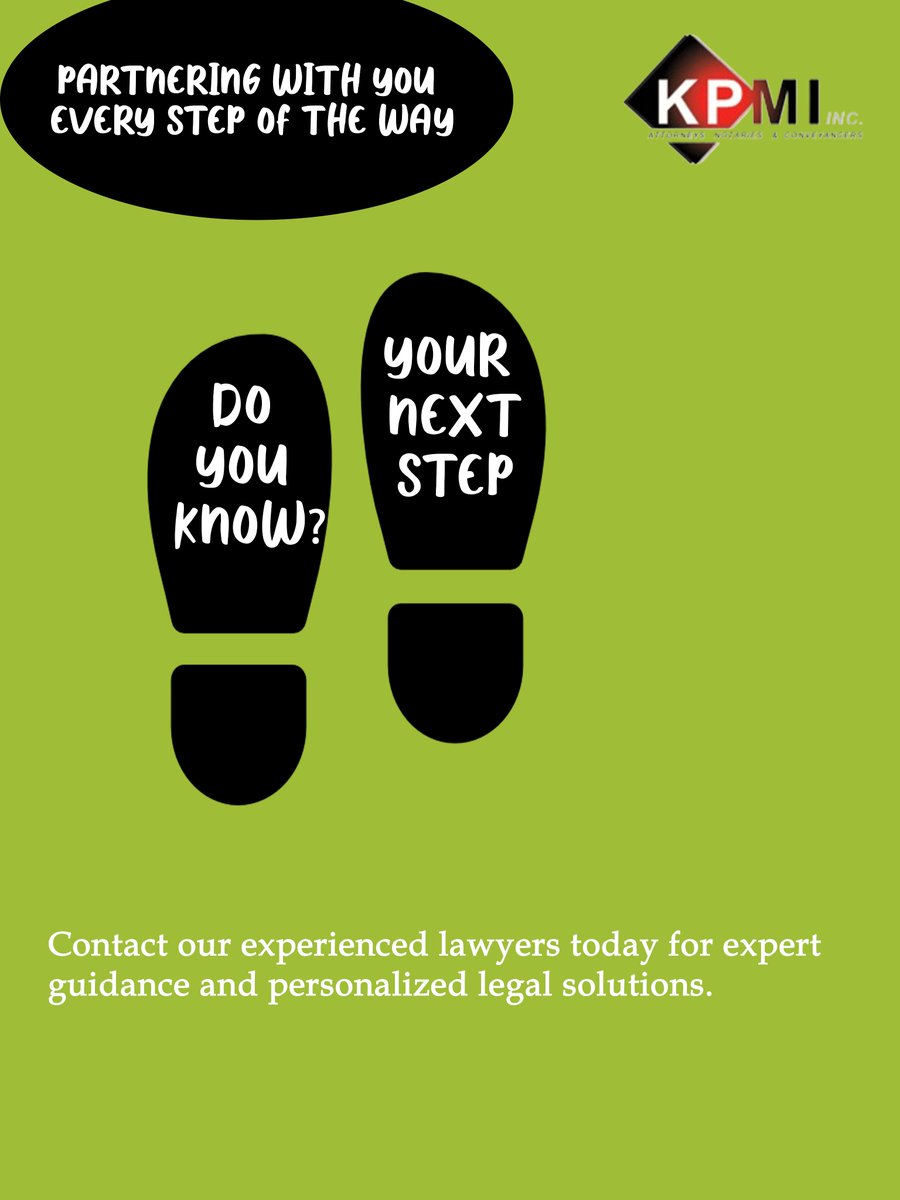 KPMI_INC's tweet photo. Choosing the right law firm is the next step in securing your future. 🏛️ #NextStep #LegalJourney #TrustInExperience https://t.co/K7AqNKNNkR