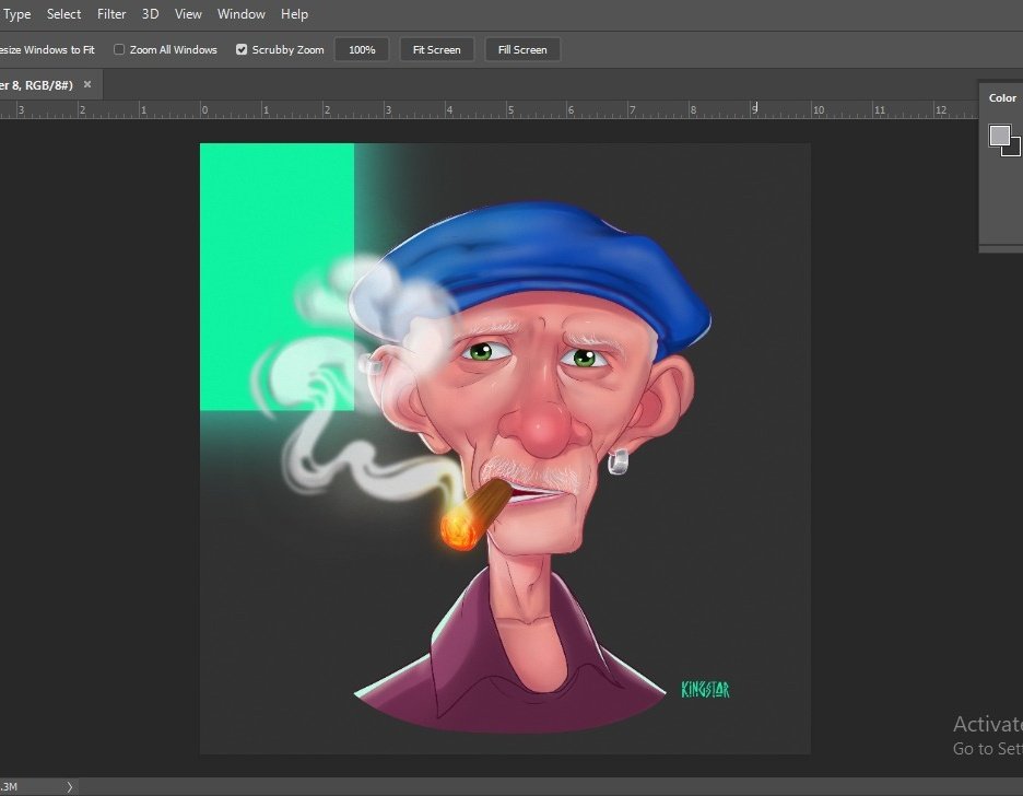 matthewatitebi's tweet photo. Hello everyone Been Busy lately, just did this during less busy for practice:)
Check processing in comments.
#artwork #characterdesign #conceptart #art
 #portfolios #artistsoninstagram #reels #everything_imaginable #cigar #oldman
#tutorial #draw #artistsupport https://t.co/ymI7akhlBO