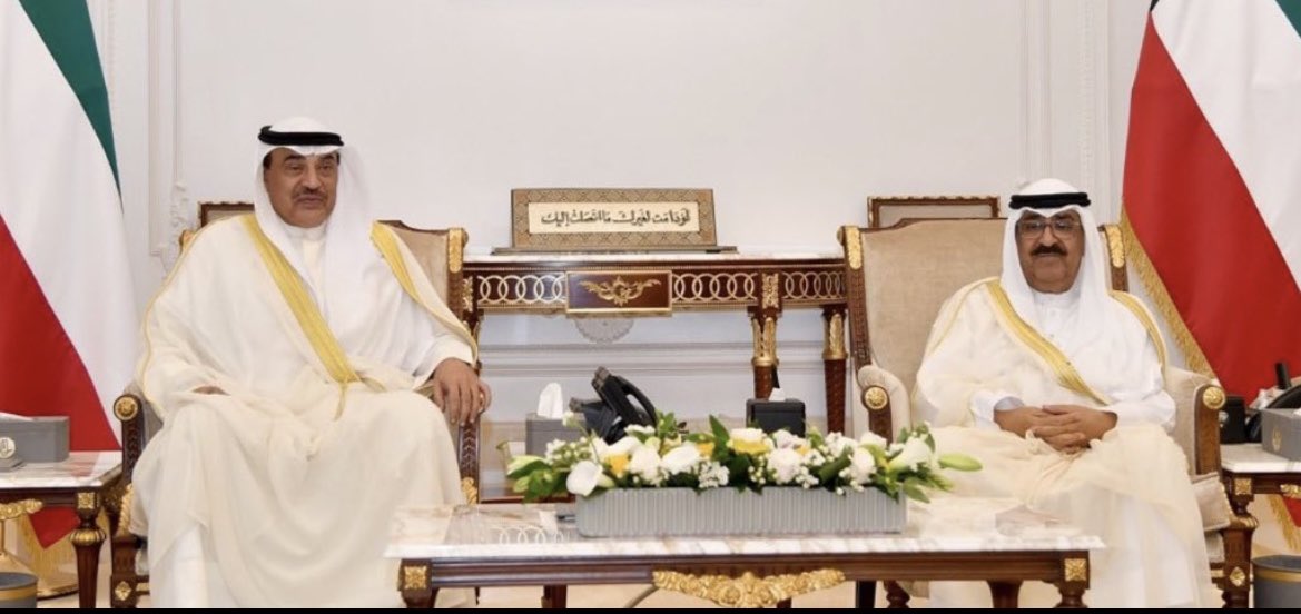 nawafabdulkarim's tweet image. #صباح_الخالد 

أسمى التهاني والتبريكات بتزكية سيدي سمو الأمير الشيخ مشعل الأحمد الجابر المبارك الصباح حفظه الله ورعاه، للشيخ صباح الخالد الحمد المبارك الصباح وليا للعهد.  
أسأل الله له العون والتأييد والتوفيق لكل ما فيه صلاح الوطن والمواطنين.