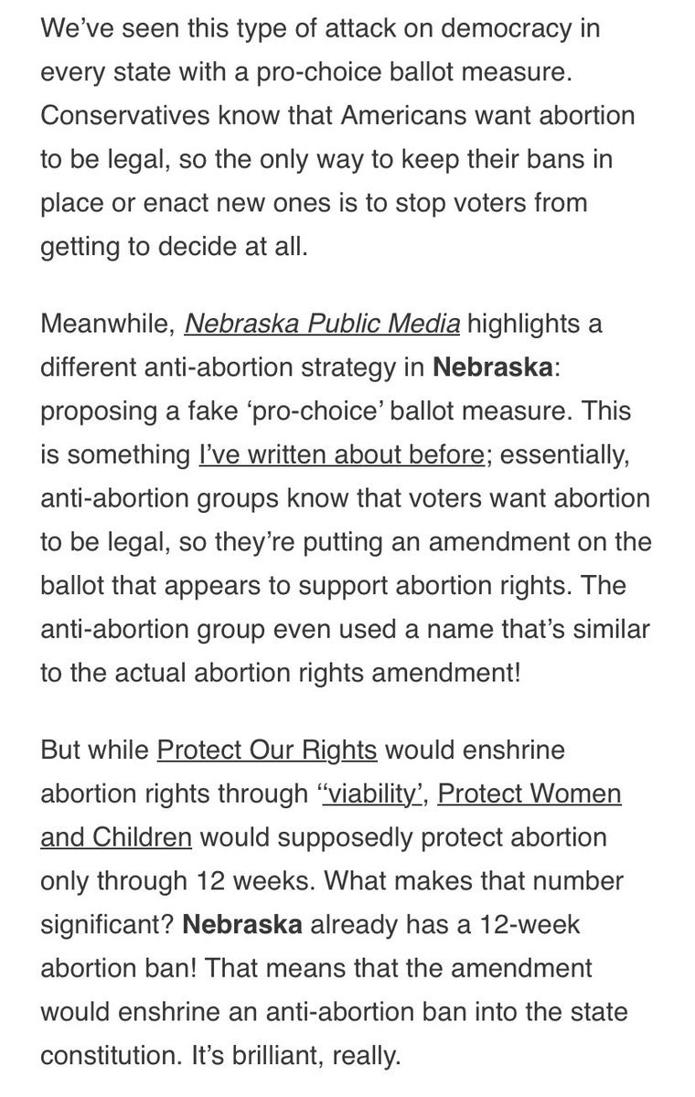 #Nebraska trickery, trying to set up an #abortionban. 

Big respect to ⁦@JessicaValenti⁩ who follows #abortion closely so we can all stay informed.