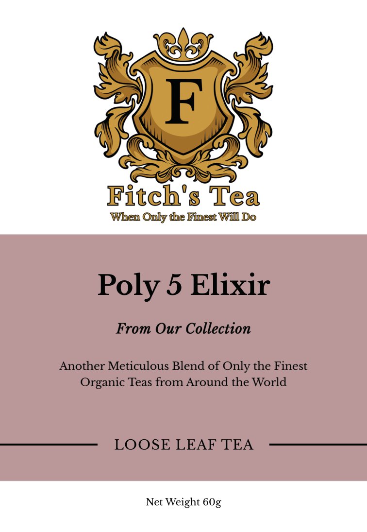 FitchBrands's tweet photo. Poly 5 Elixir - Sip your way to better health with this Poly 5 Elixir organic tea blend. Packed with polyphenols, which are powerful antioxidants, this tea can help support healthy aging, heart health, and immune system function. Visit https://t.co/CM5YH59s5o