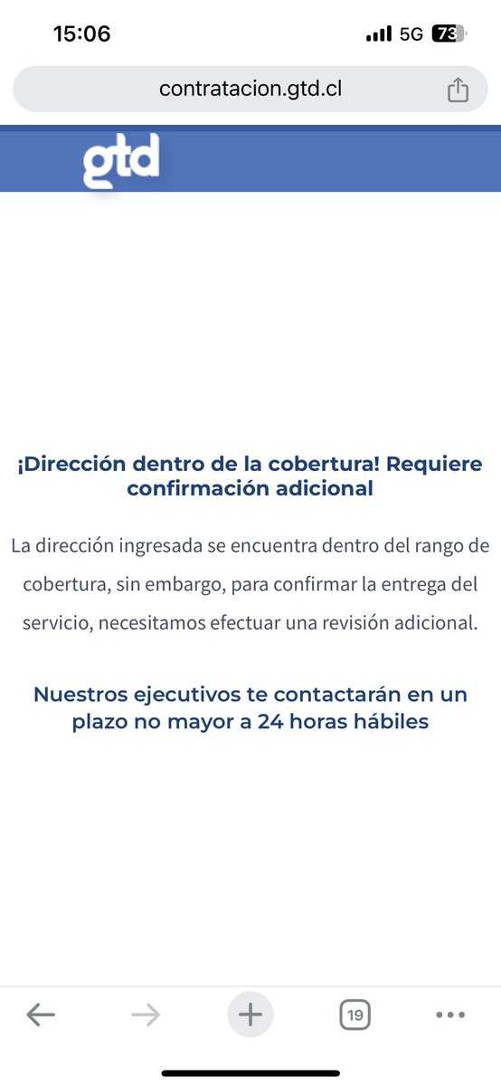 Rodrigo96111575's tweet photo. @gtdchile llevo días intentando que me contacten para contratar un servicio, pero no se penen en contacto conmigo. #help https://t.co/U43QQMuuvm