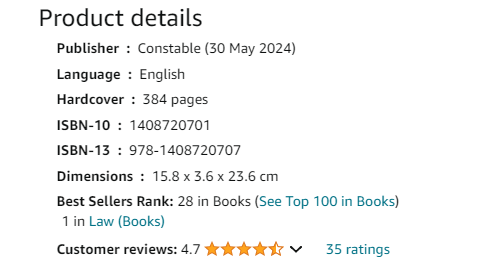 Good Lord. Yet another well-written, truthful, passionate and witty book that's critical about gender ideology has gone straight into the bestseller list. #womenwhowouldntwheesht