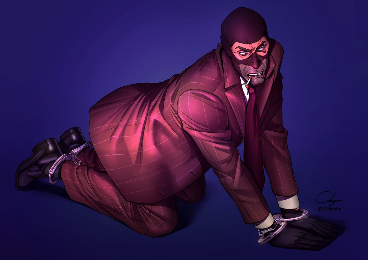 NCalabby's tweet photo. That Baby girl pose but this one is for red Spy enjoyer https://t.co/8UM99v4wmP
